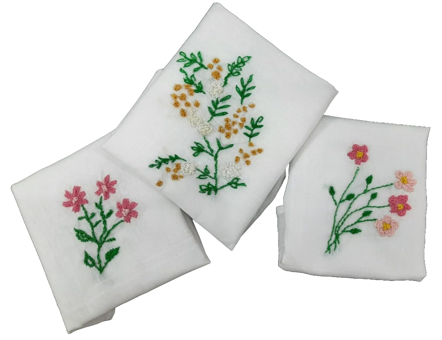 Tribal Embroidery Handkerchief